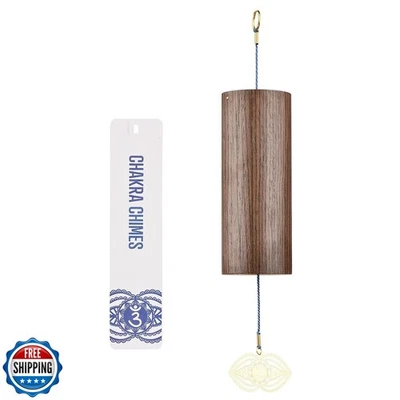 Mowind Chakra Chimes Natural Bamboo Wind Chimes Meditation Chord Windchime Wi - Image 1 of 4