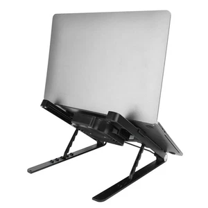 Folding Laptop Stand Foldable Protable Notebook Computer Support Holder With NEW - Afbeelding 1 van 12