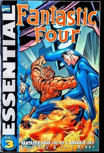 ESSENTIAL FANTASTIC FOUR VOLUME 3 KIRBY LEE 528 Pages 1st Print 1st Edition 2001 - Picture 1 of 12
