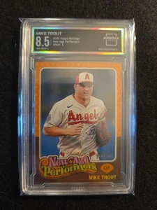 Topps Heritage 2024 - Intérpretes de la Nueva Era Mike Trout #NAP-3 - Imagen 1 de 2