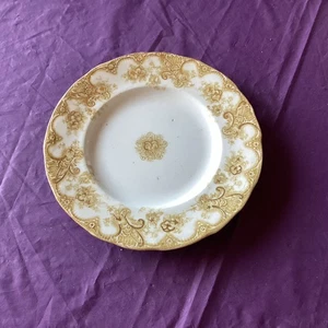 Antiguo platillo semiporcelana Upper Hanley Victoria - Imagen 1 de 3