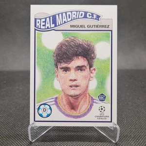 Topps UCC Living Set - Miguel Gutierrez Real Madrid C.F. Esordiente - Foto 1 di 2