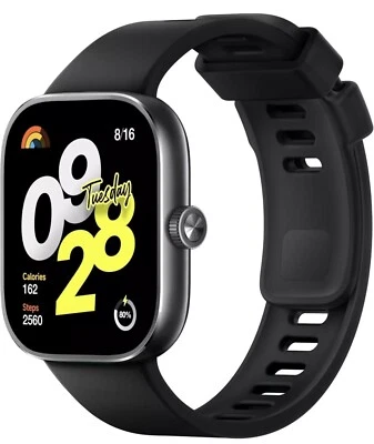 Xiaomi Redmi Watch 4 UK Version Black Smart Watch - Image 1 of 3
