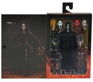 Scream 5 Ghost Face Inferno Flamethrower Ultimate 7" 18cm Action Figur Neca - Bild 1 von 13