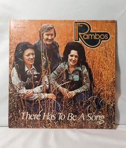 The Rambos There has to be a Song~ Heart Warming Christian Xian Vinyl Lp Record - Foto 1 di 4