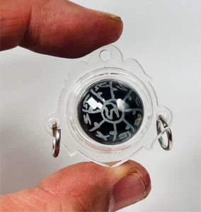 Black Look Om Wishing Ball Crystal Ball Manee Nopparat LP Doo Amulet Pendant - Picture 1 of 17