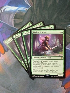 Tireless Tracker x 4 | 7% Off 2+ | Karlov Manor | NM | MTG - Picture 1 of 1