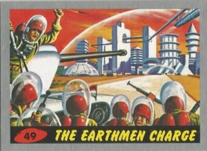 Mars Attacks Heritage - #49 Silver Parallel Base Card - Foto 1 di 1