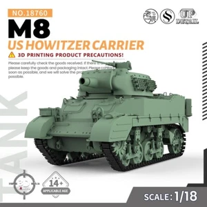 Kit Modelo SSMODEL 760 1/18 EE. UU. M8 Obús Portador JUEGOS - Imagen 1 de 5
