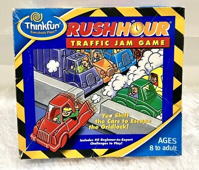 Rush Hour Traffic Jam Game by Thinkfun, Ages 8 - Adulthood - Image 1 of 4
