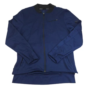 Nike Jacket Mens Medium Blue Hyperelite Showtime Full Zip Stretch Athleisure - Picture 1 of 16