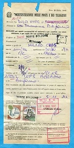 RECLAMO AFFRANCATO - 1988 CASTELLI £.1000 + 500 ann.TORRE BODONE   (232020)  - Imagen 1 de 1