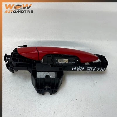 08-14 MERCEDES-BENZ C250 C350 MANIJA PUERTA EXTERIOR TRASERA DERECHA ROJO OEM Foto 1 de 4