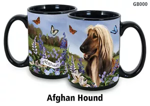 Garden Party Mug - Afghan Hound - Picture 1 of 1
