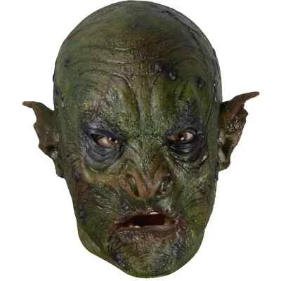 Ghoulish Productions Makoa Orc Adult Latex Head Mask Savage Fantasy Warrior - Image 1 of 4