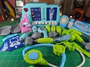 Doctor Playset Kids Pretend Play Dentist Kit w/ Case * - Picture 1 of 3