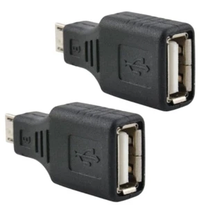 USB2.0 MicroMale To Type A Female OTG Converters For EnhanceS Connectivities - Zdjęcie 1 z 8
