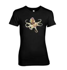 Blue ringed Octopus- REEF Octopus & scuba diving ladies T-Shirt