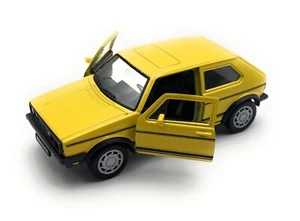 Modellauto VW Golf 1 l GTI 1:34-39 Miniatur Fahrzeug Farbe zufällig - Bild 1 von 16