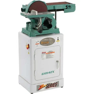 Grizzly G1014ZX 110V/220V 6 Inch x 48 Inch Belt Combo Sander Cabinet Stand - Picture 1 of 6