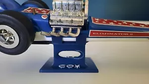 COX .049 Eliminator DRAGSTER CAR DISPLAY STAND. keep your tires from going flat - Picture 1 of 9