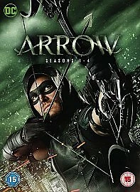 Arrow - Seasons 1-4 - Dvd 2016, 20 Disc Box Set Stephen Amell Free Fast Postage - Image 1 of 1