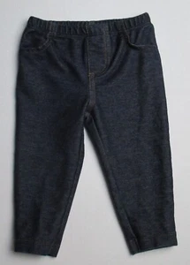 Infant Baby Girls 9 Months Carter's Blue Pants - Picture 1 of 2
