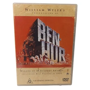 Ben Hur DVD Drama Historical Faith Spirituality Chariots Region 4 Brand New - Bild 1 von 12