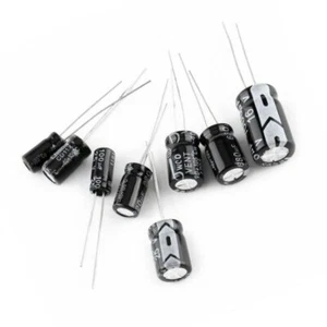 10 x ELKO Kondensatoren  Elektrolytkondensatoren 105°C 10V 16V 25V 50V 63V 400V - Bild 1 von 2