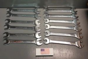 Lot of 12 Indestro Duro 12mm x 13mm Metric Open End Wrench USA #41213A WHOLESALE - Picture 1 of 12