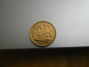 1899-M Half Sovereign Australia - Graded Fine* - Picture 1 of 7