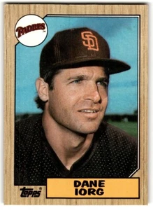 1987 Topps Dane Iorg #690 San Diego Padres - Picture 1 of 2