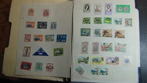 Stampsweis British Colonies classic collection on pages + est 1K or so stamps - Picture 1 of 12