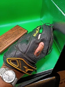 MIZUNO Baseball Glove FastPurth GPL 1200 Size 12" Inches Black Leather - Picture 1 of 9