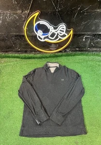 Vineyard Vines Sweater Adult MD Gray Whale 1/4 Zip Up Pullover  Preppy Casual - Picture 1 of 6