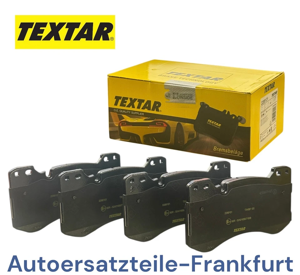 TEXTAR Bremsbeläge VORNE BMW 2 Coupe G42 M2 + 3 G20 G21 M3 + 4 G22 G23 M4 - Bild 1 von 4