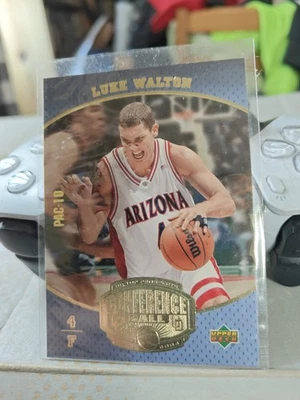 2003-04 Upper Deck UD Top Prospects Conferencia Llamada Luke Walton #CC2 Novato RC Foto 1 de 2