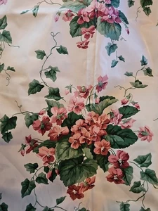 VTG Waverly Sweet Violets Decorator Fabric 2.5 54” - Picture 1 of 4