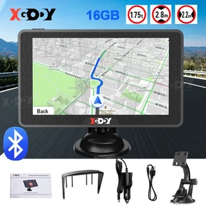 XGODY HD Auto GPS Navi Truck BUS PKW TAXI LKW Navigationsgerät 7 Zoll Bluetooth - Bild 1 von 15