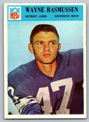 1966 费城 #74 Wayne Rasmussen 底特律狮子会新秀 — 第 1/3 张图片