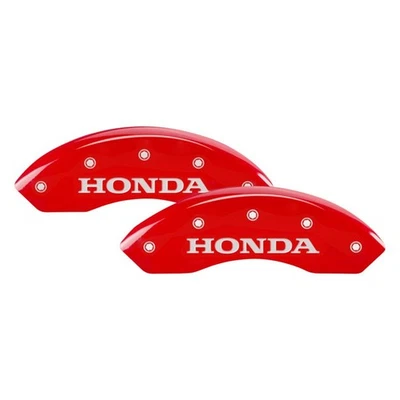 For Honda CR-V 23 Caliper Covers Gloss Red Caliper Covers w Honda / H Logo Foto 1 de 2