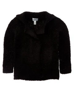 Autumn Cashmere Teddy Wool-Blend Jacket Black 14 - Picture 1 of 2