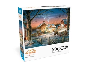 Buffalo Games Puzzle; Baumschneiden von Terry Redlin; 1000 Teile - Bild 1 von 3