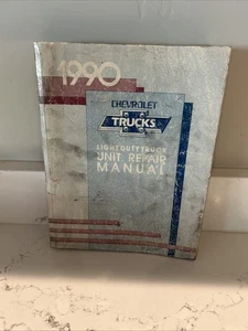 1990 Chevrolet Light Duty Truck Unit Repair Manual ST 333-90 - Picture 1 of 16