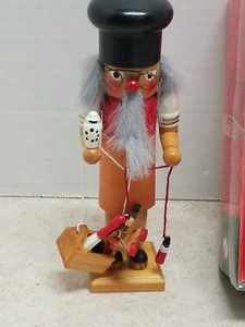 Vintage Kurt S Adler Wooden Toymaker Nutcracker Figurine 7" - Picture 1 of 7