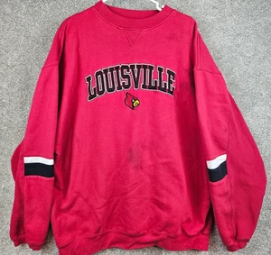 Vintage Y2K Louisville Cardinals Pullover Gr. 2XL Varsity Classics - Bild 1 von 13