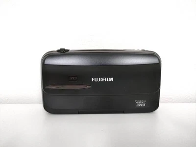 FUJIFILM FinePix REAL 3D W3 Black Digital Camera 10.0MP 3x Zoom dual lens Exc+++ - Image 1 of 4