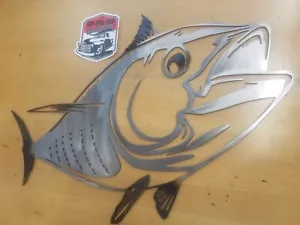 Blauflossenthunfisch Metall Wandbild Plasmaschnitt Wohndeko Geschenkidee - Bild 1 von 2