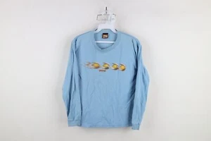 Vtg Y2K 2001 Harry Potter Boys 10/12 Quidditch Golden Snitch T-Shirt Blue USA - Picture 1 of 17