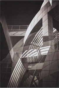 Modern Building Elements Rails Windows ~ B/N Nueva Imagen Tarjeta 4"x6" ~ 10395.2 - Imagen 1 de 7